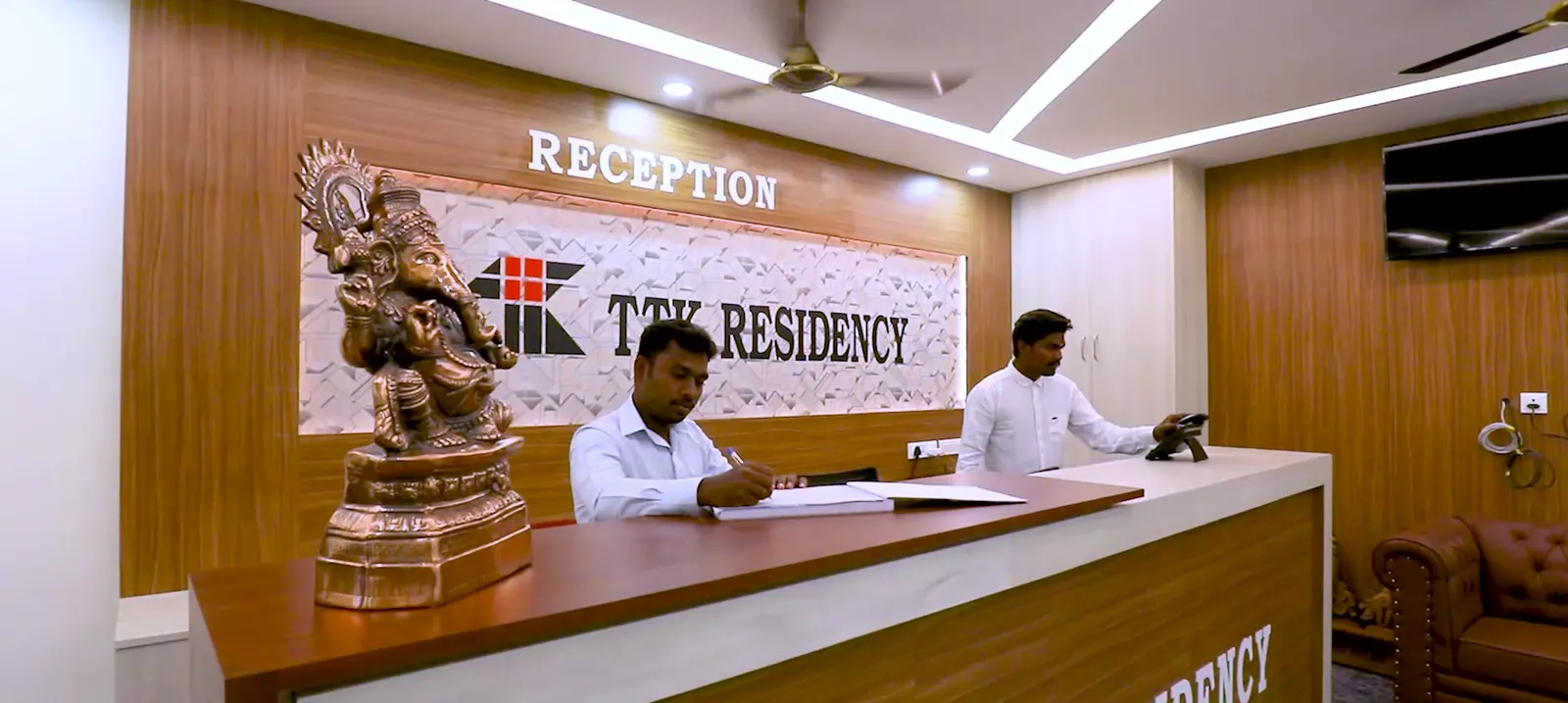 Reception at TTK Residency