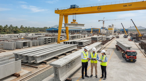 Kappalur Automated Precast Facility & 18-Acre Gantry Yard, Madurai