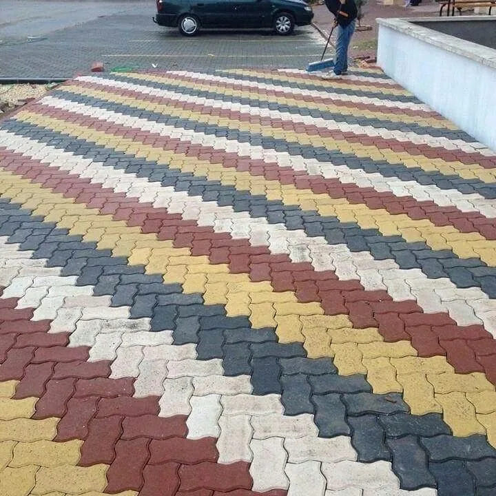 Pavers in Use